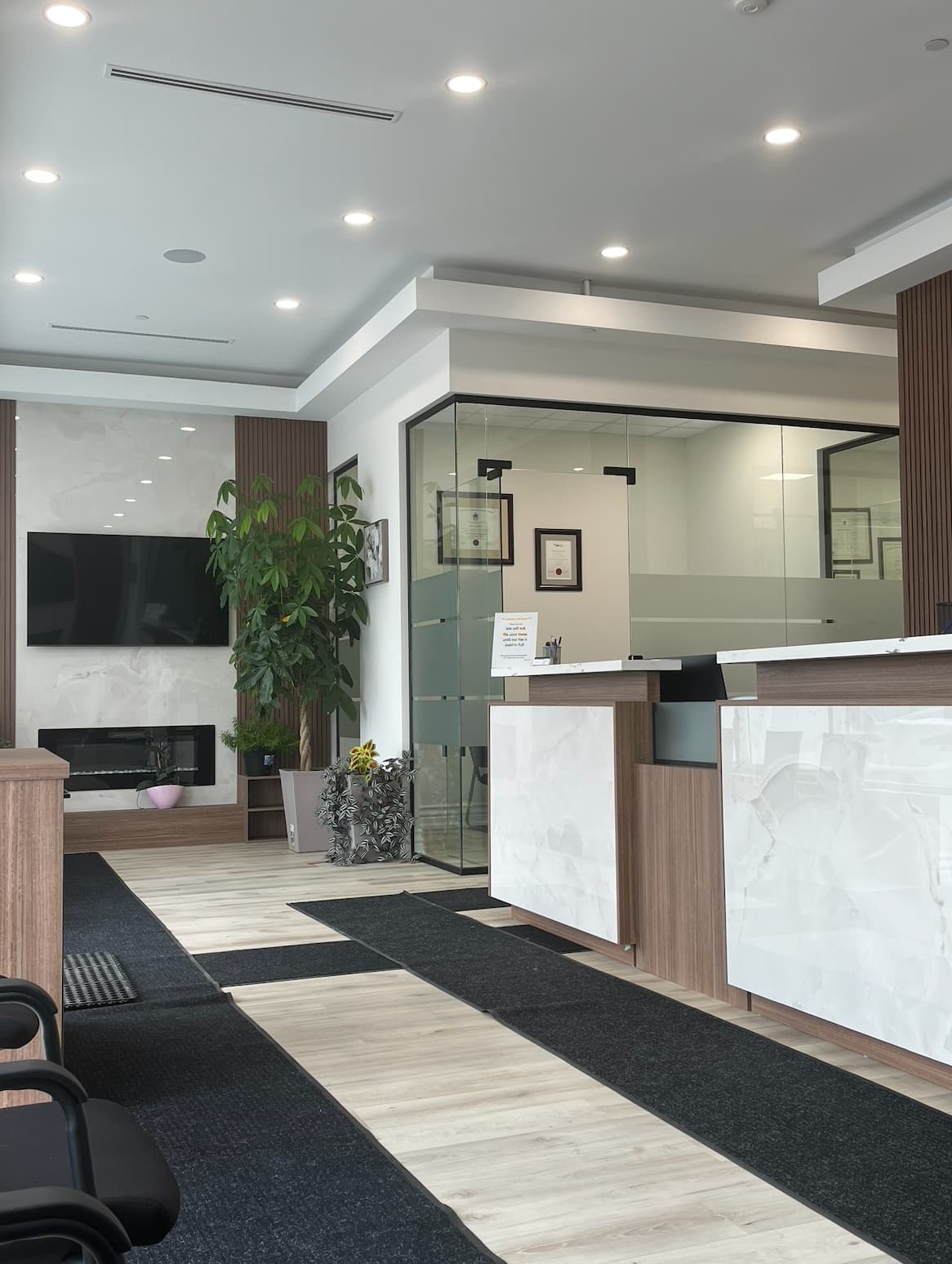 Inside our office